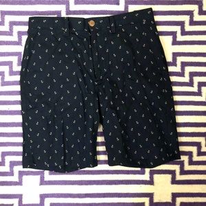 JCrew Printed Navy Shorts